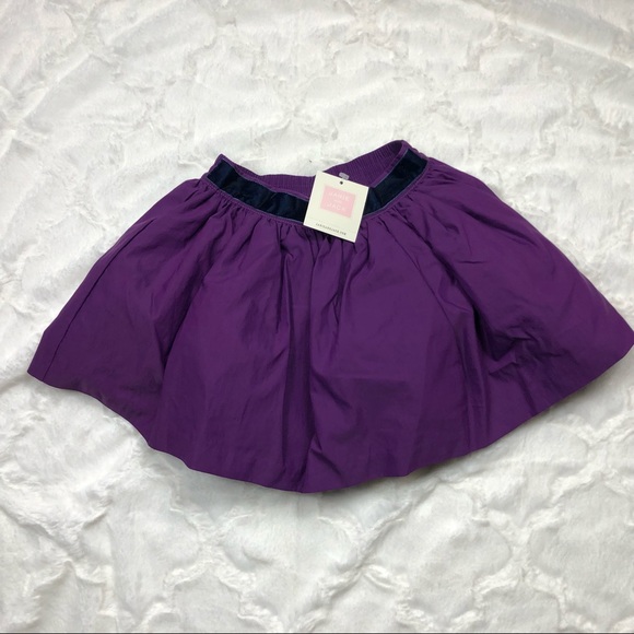 Janie and Jack Purple Tulle Lined Skirt size 2T - Picture 4 of 8